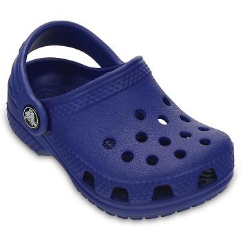 Crocs Littles Clog Modre - Detske Dreváky